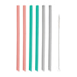 Image - Typhoon Set 6 Silicone Straight Straws