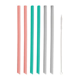 Image - Typhoon Set 6 Silicone Straight Straws