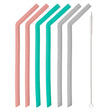 Image - Typhoon Set 6 Silicone Bent Straws