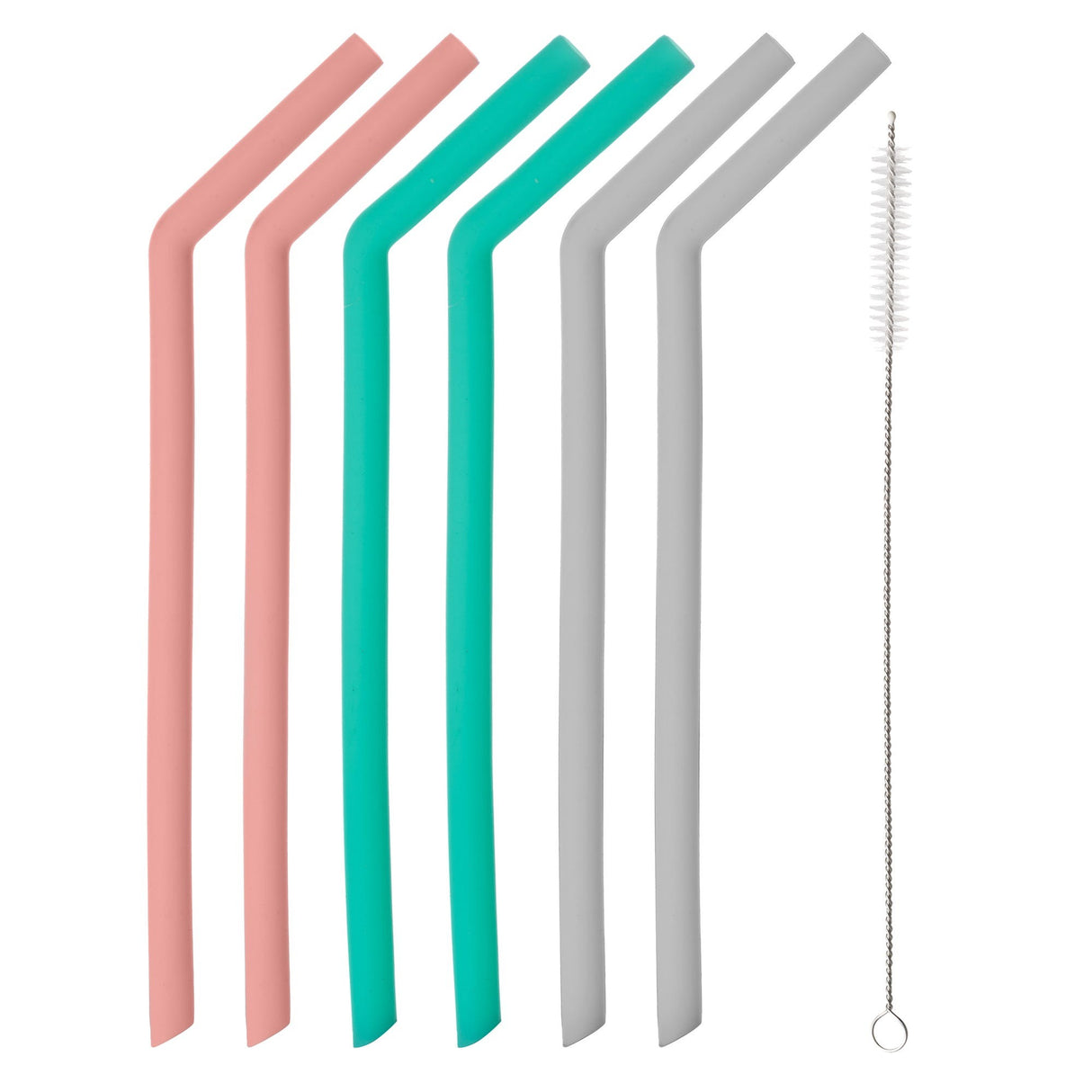 Image - Typhoon Set 6 Silicone Bent Straws