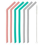 Image - Typhoon Set 6 Silicone Bent Straws