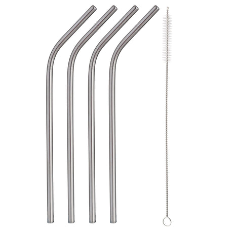 Image - Typhoon Set 4 Steel Bent Straws