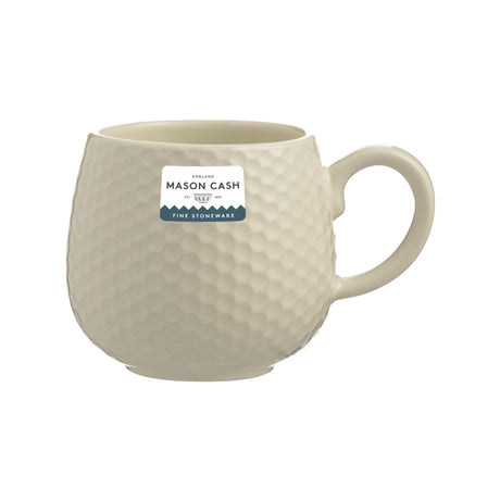 Mason Cash Embossed Honeycomb Mug, 350ml, Cream
