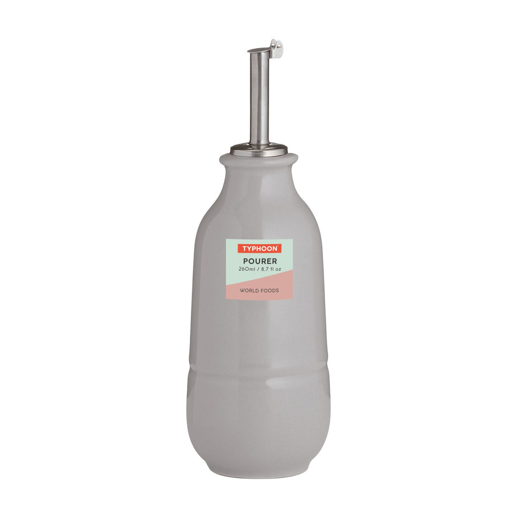 Typhoon World Foods Pourer Bottle, 260ml, Grey