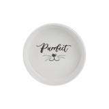 Mason Cash Purrfect Cat Bowl, 13x4cm, White