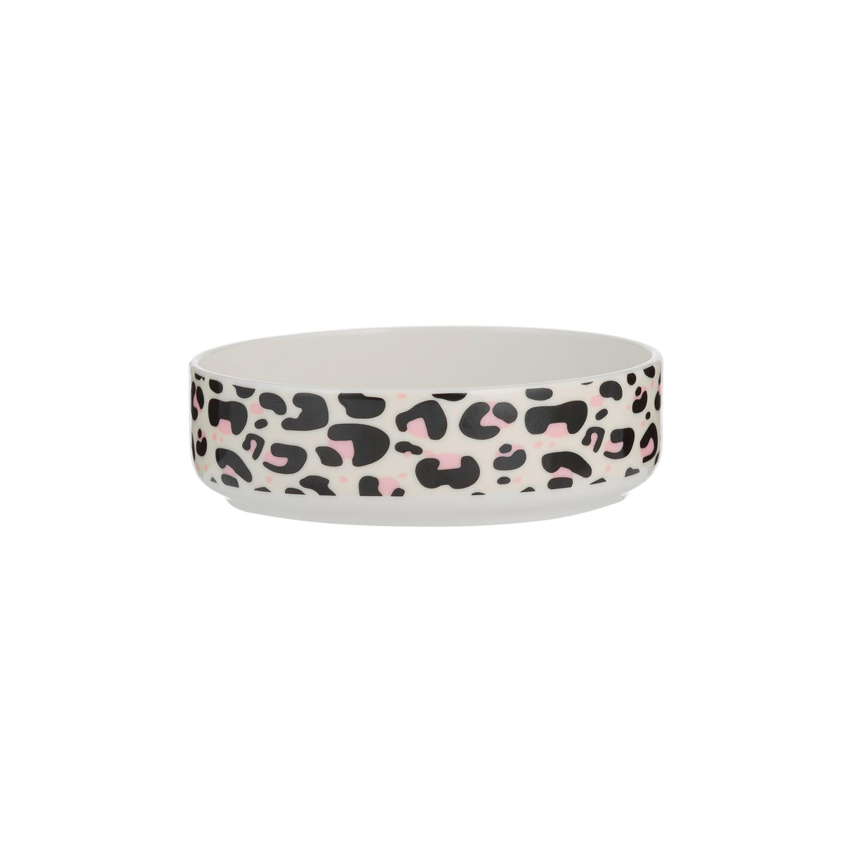 Mason Cash Leopard Print Cat Bowl, 350ml