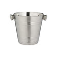 Image - Viners Barware 1l Silver Single Wall Ice Bucket