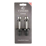 Image - Viners Barware 2pce Clamp Botttle Stopper Gift Set