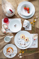 Price & Kensington Country Hens Placemats, Set Of 4