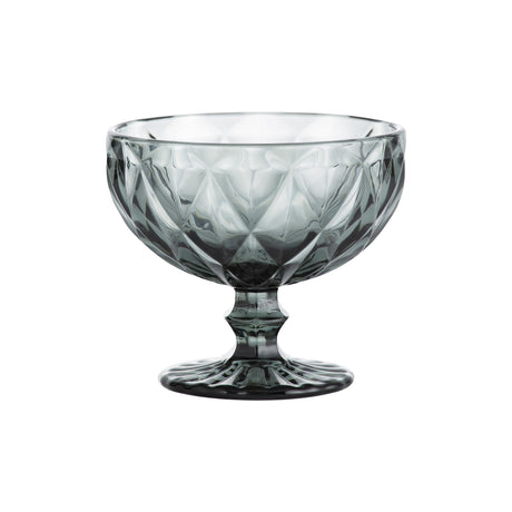Ravenhead Gemstone Smoke Footed Glass Sundae