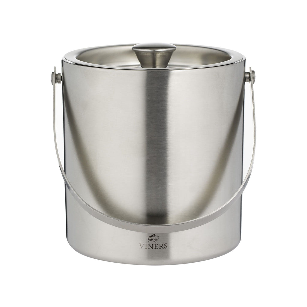 Image - Viners Barware 1.5l Silver Double Wall Ice Bucket
