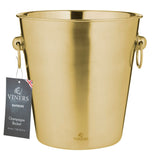 Image - Viners Barware 4L Gold Champagne Bucket