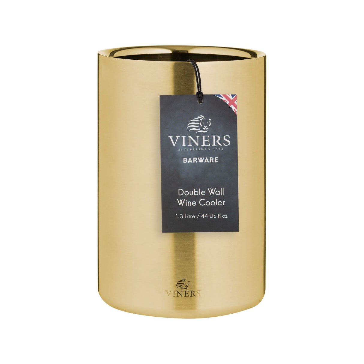 Image - Viners Barware 1.3L Gold Double Walled Wine Cooler