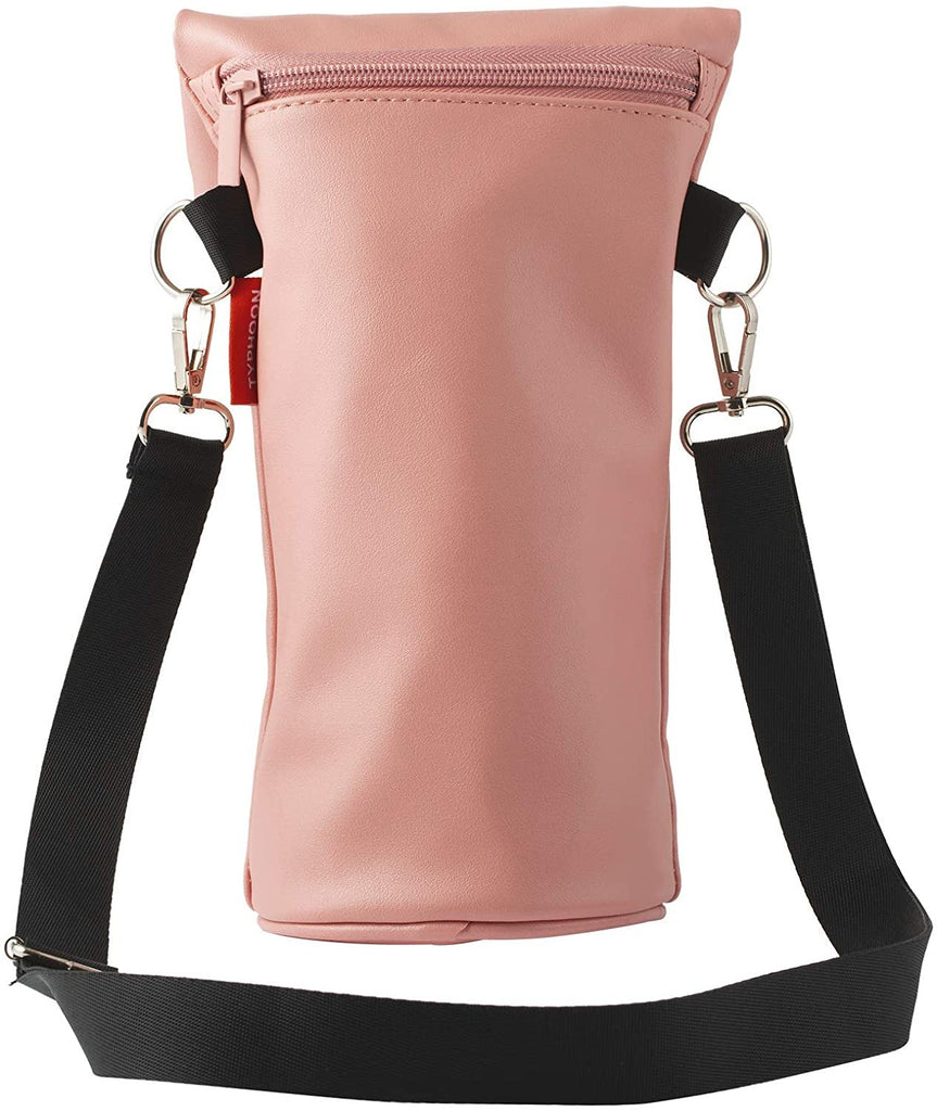 Typhoon Pure Leather Bottle Bag, Pink