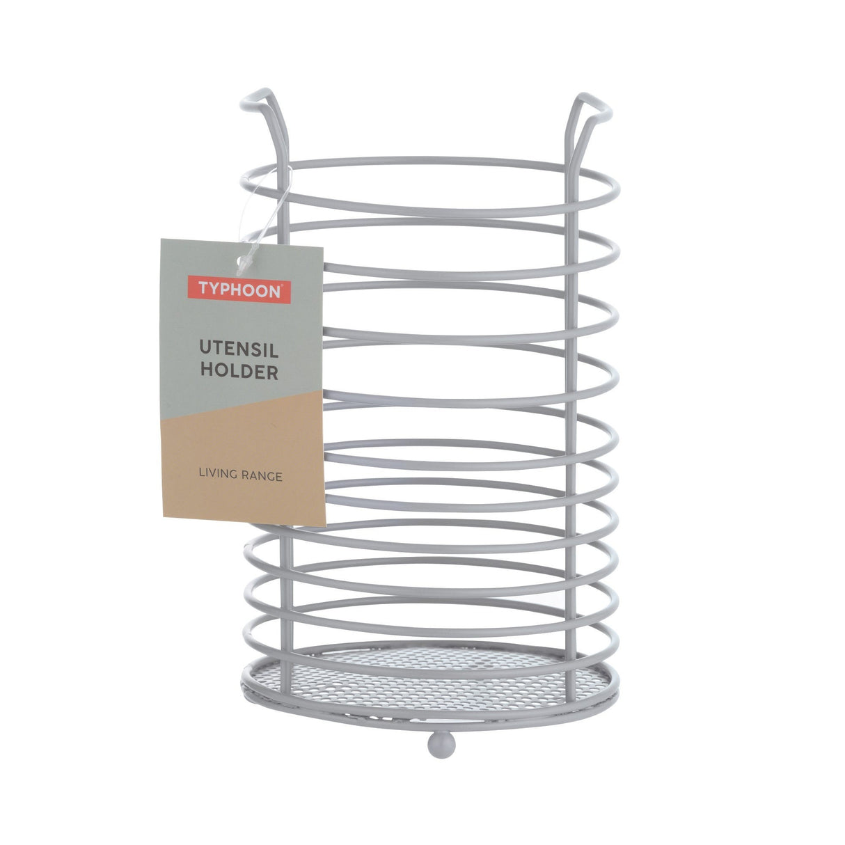 Typhoon Living Stainless steel Utensil Holder, Grey