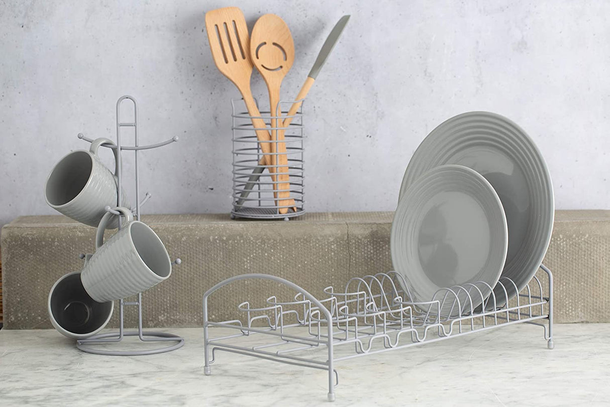 Typhoon Living Dish Rack, Grey