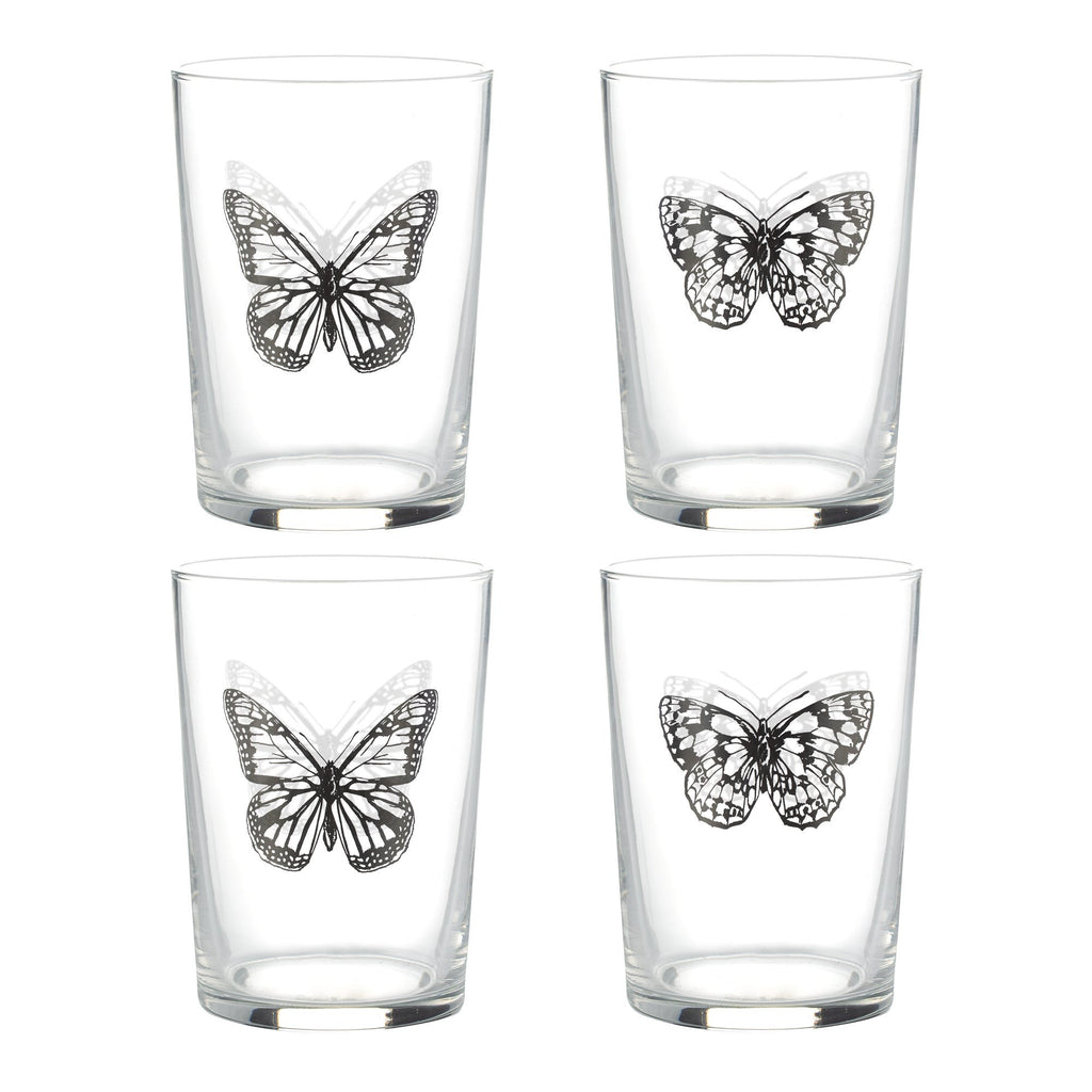 Image - Ravenhead Butterfly Set Of 4 Tumblers 52cl