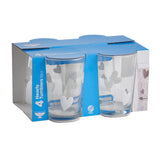 Ravenhead Hearts Glass Clear Tumblers, 52cl, Set Of 4 