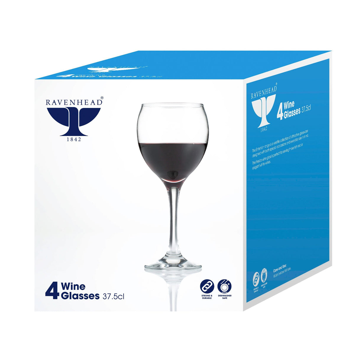 Image - Ravenhead Fresco Set Of 4 Wine Glasses 37.5cl