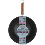 Typhoon World Foods Wok, 31cm/12.2in, Black