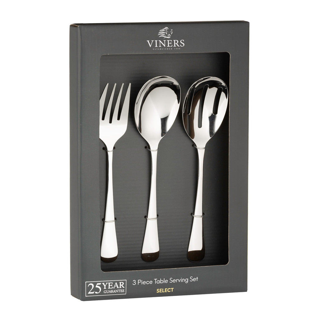 Image - Viners Select 18/0 3 Piece Table Serving Set Giftbox