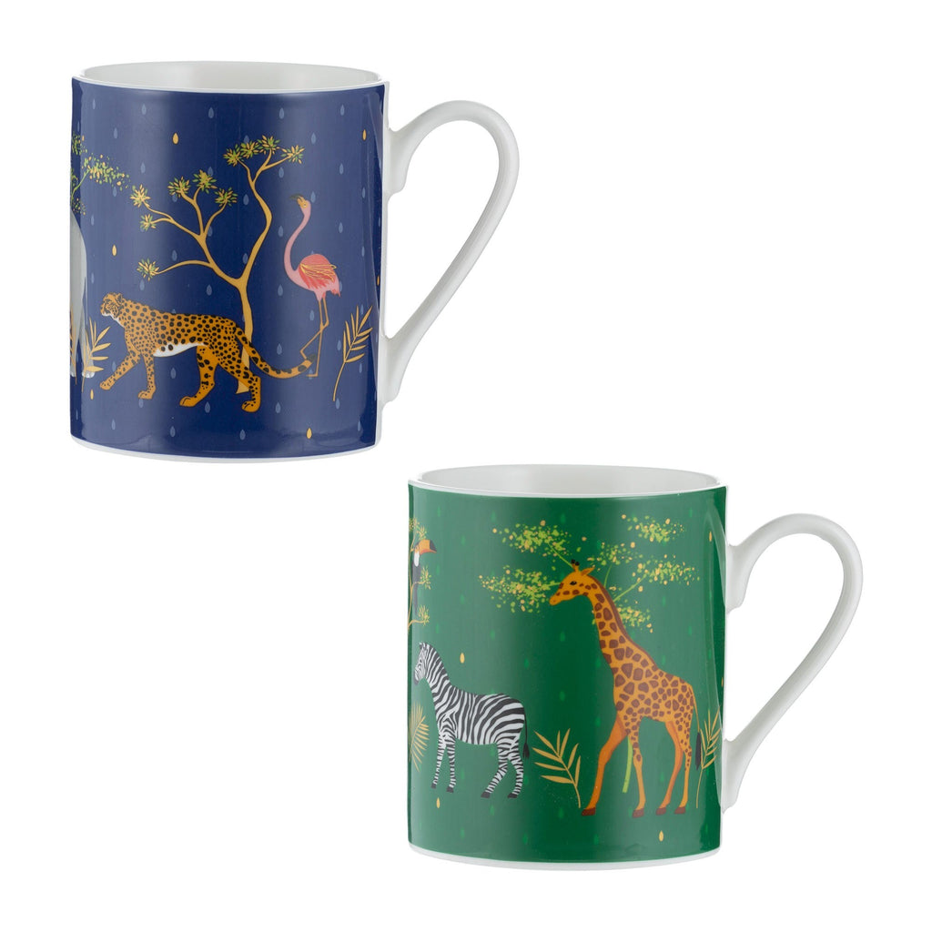 Image - Price & Kensington Safari Assorted Fine China Mugs