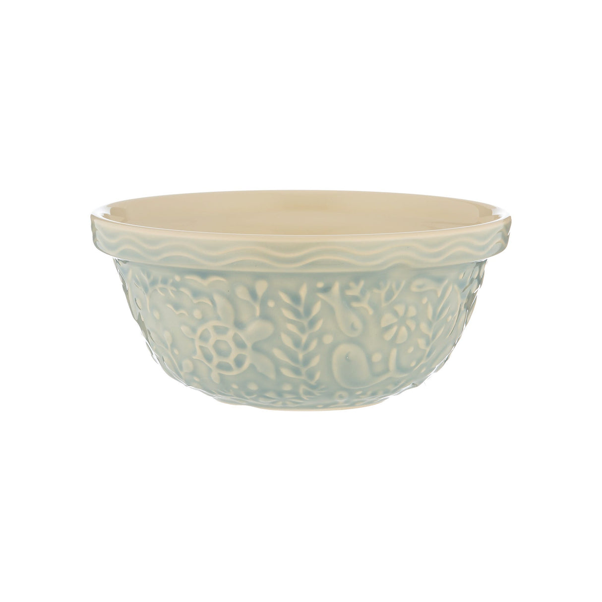 Mason Cash Nautical S24 Mixing Bowl, 24cm, Turtle Blue