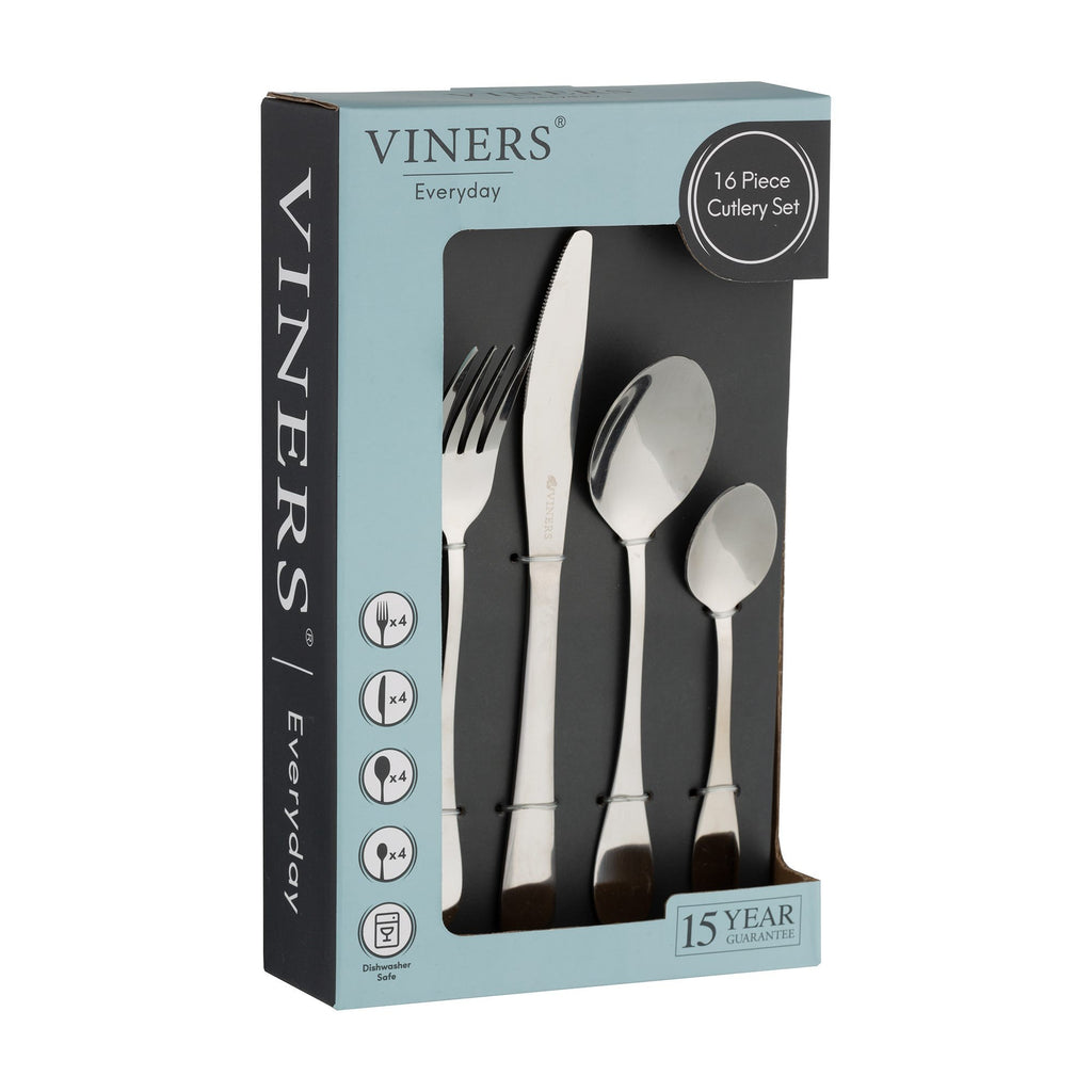 Image - Viners Everyday Orbit 18/0 16 Piece Cutlery Set Giftbox