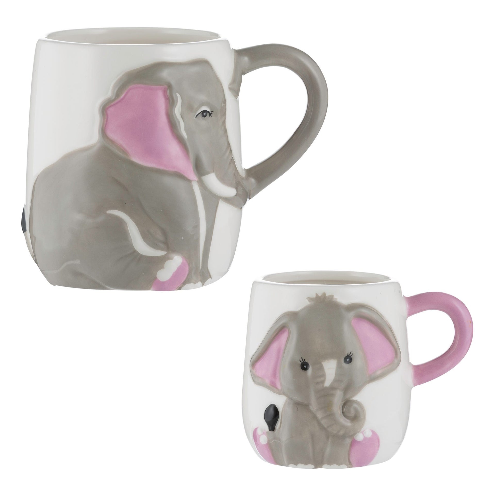 & Elephant Set 2 Mugs