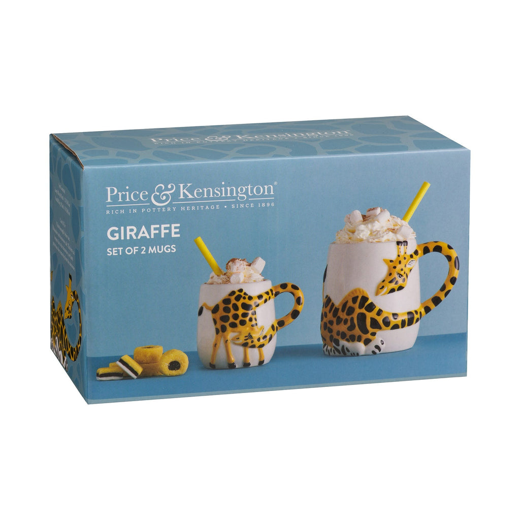 Image - Price & Kensington Giraffe Set Of 2 Mugs