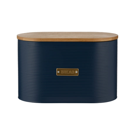 Typhoon Otto Bread Bin, 10.5L, Navy Blue