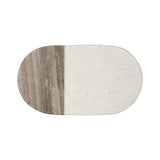 Typhoon Elements Oval Marble Serve Board, 41 x 20cm