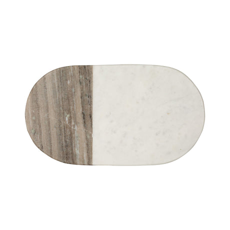 Typhoon Elements Oval Marble Serve Board, 41 x 20cm