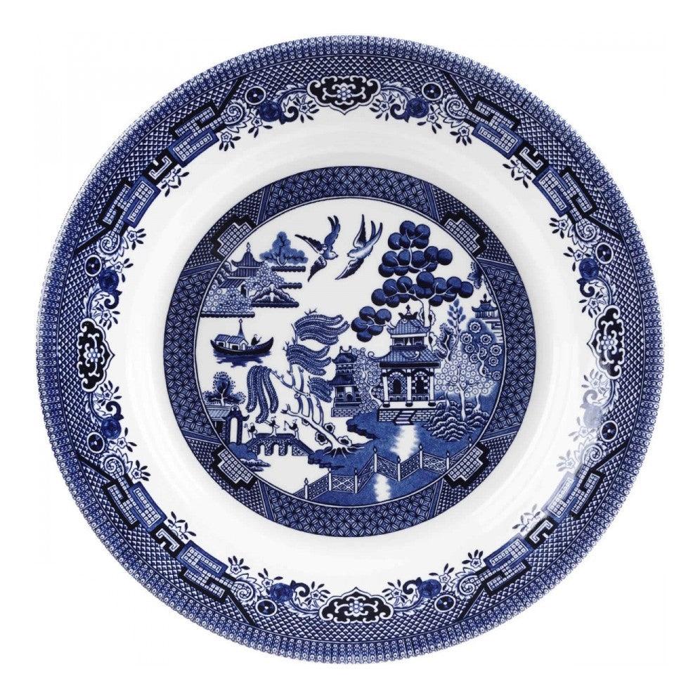 Image - Churchill 17cm Blue Willow Side Plate