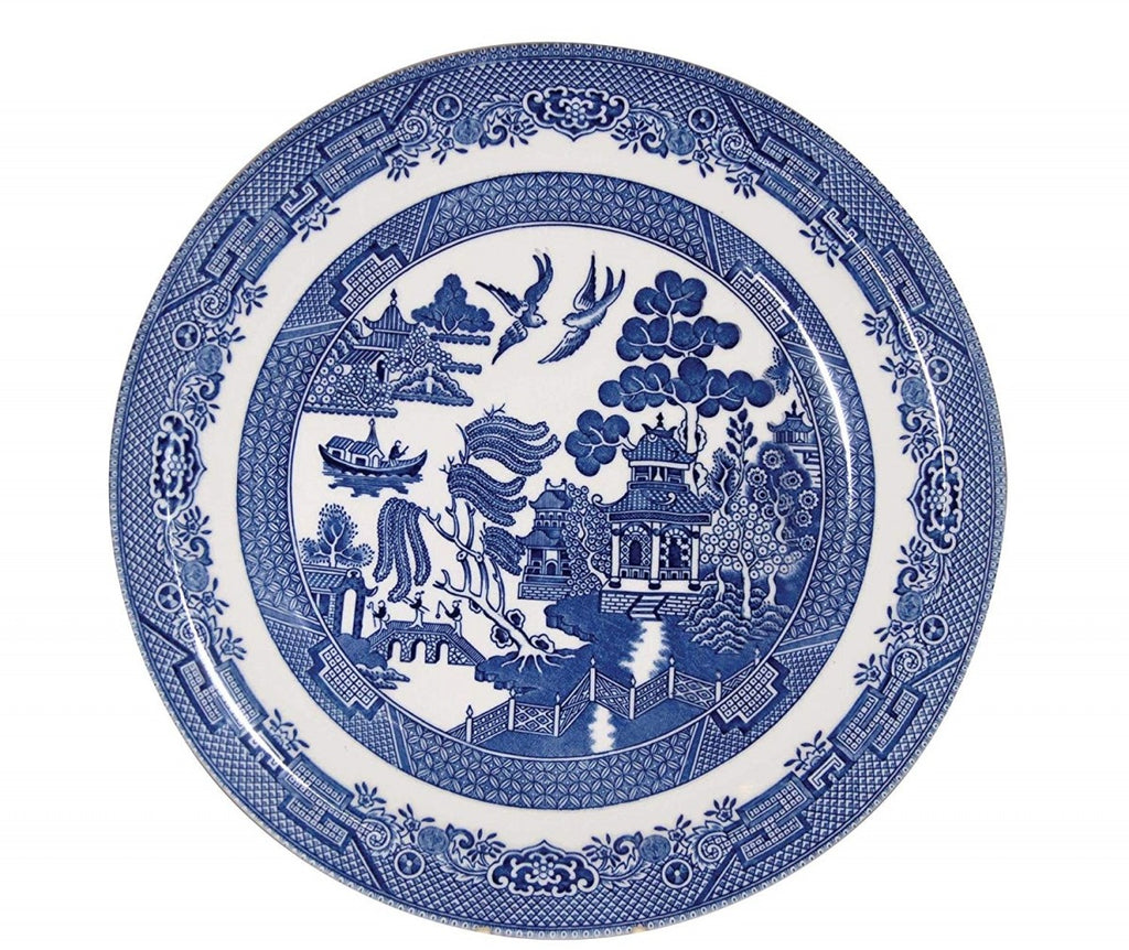 Image - Churchill 26cm Blue Willow Dinner Plate