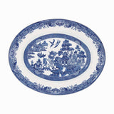 Image - Churchill Blue Willow Oval Dish, 31cm