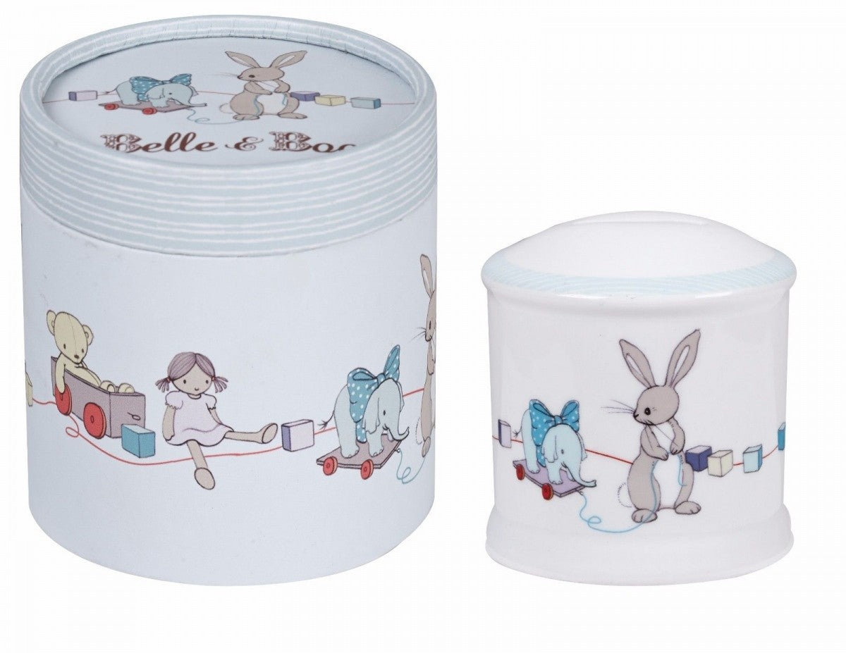 Image - Queens Belle & Boo Friends Penny Money Box with Gift Box, Pink