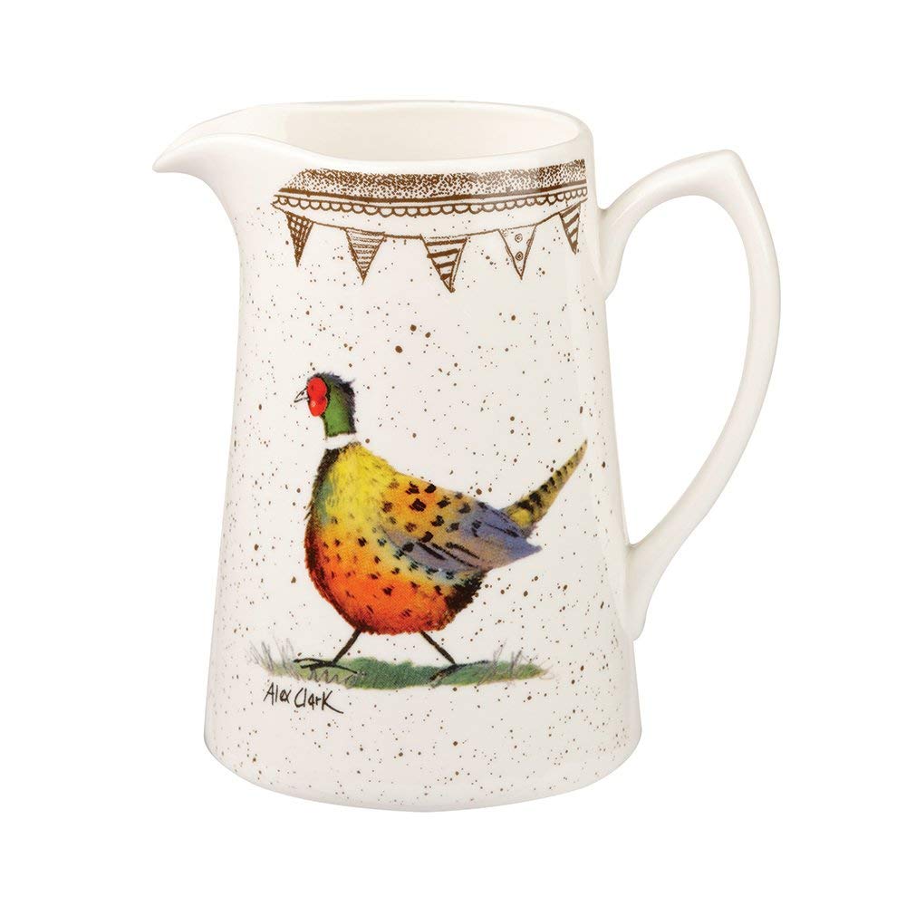 Image - Churchill Alex Clark Wildlife Jug, Fine China, Multi-Colour, 0.5 pt, 11cm x 8cm x 18cm
