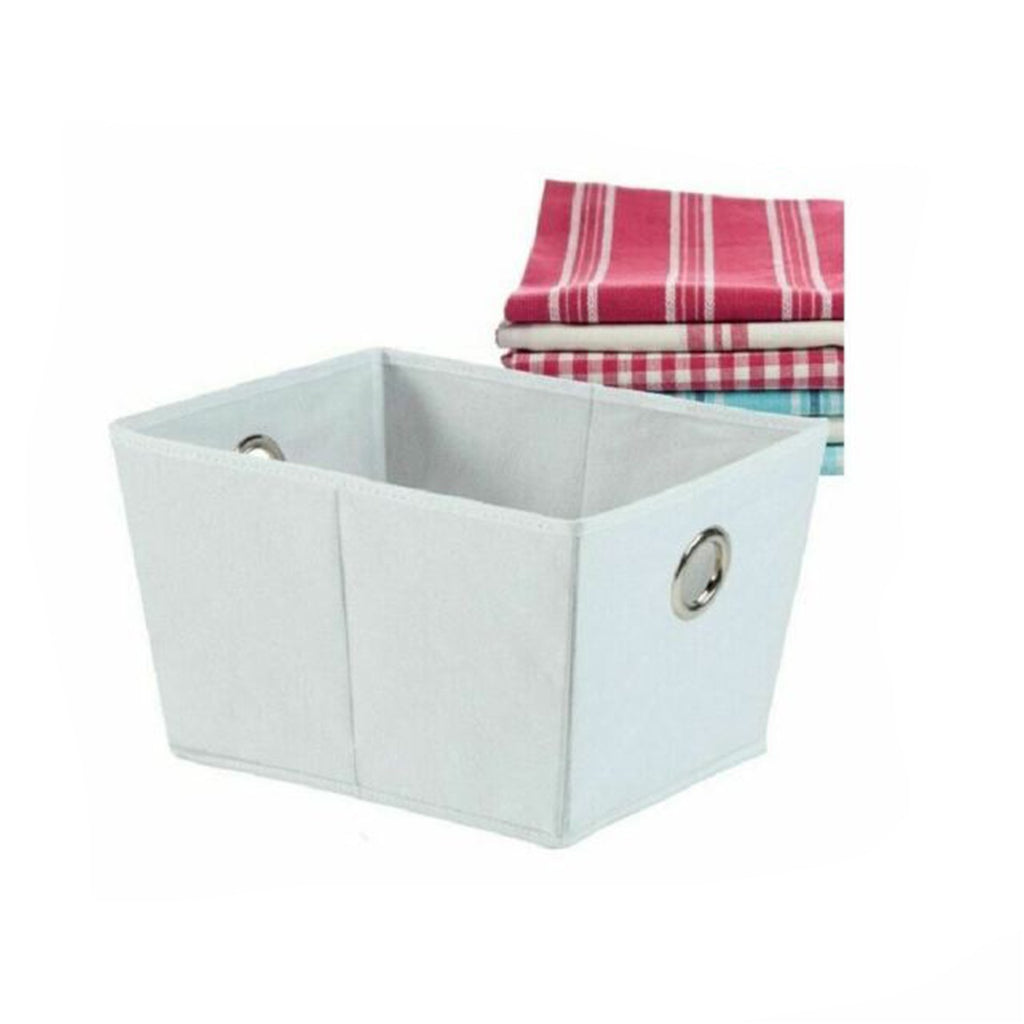 Image - Russel Folding Storage Box, Large, White
