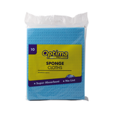 Image - Ramon Hygiene Optima Proclean Sponge Cloths, 10 Pieces, Blue