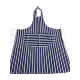 Image - Ramon Hygiene Butchers Style Catering Aprons, Blue Stripe