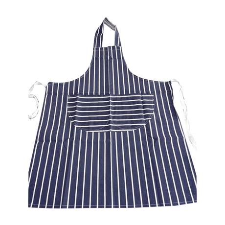Image - Ramon Hygiene Butchers Style Catering Aprons, Blue Stripe