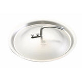 Image - Meyer Commercialware Natural Aluminium Pan Lid, 18cm, Silver