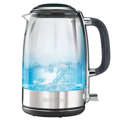 Image - Crystal Clear Glass 1.7L Jug Kettle, Clear