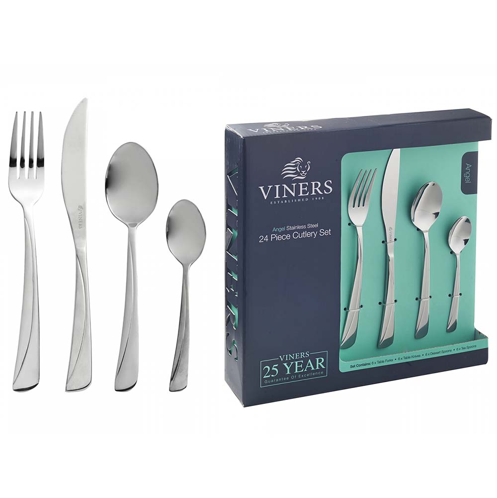 Image - Viners 24 Piece Angel Cutlery Set