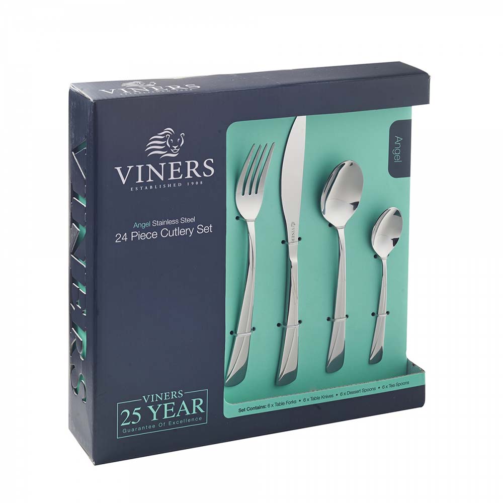 Image - Viners 24 Piece Angel Cutlery Set