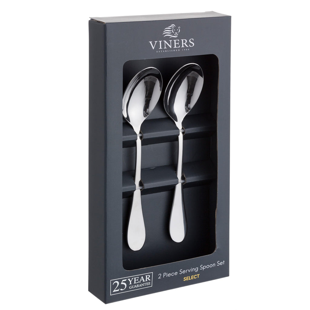 Image - Viners Select 18/0 2 Pce Serving Spoons Giftbox