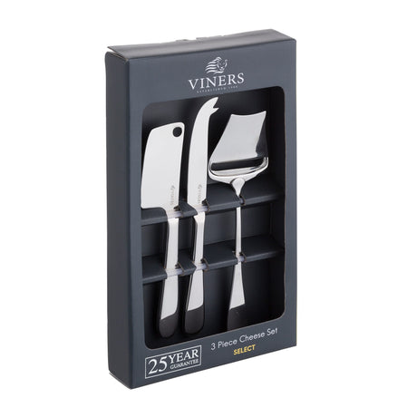 Image - Viners Select 18/0 3 Pce Cheese Set Giftbox