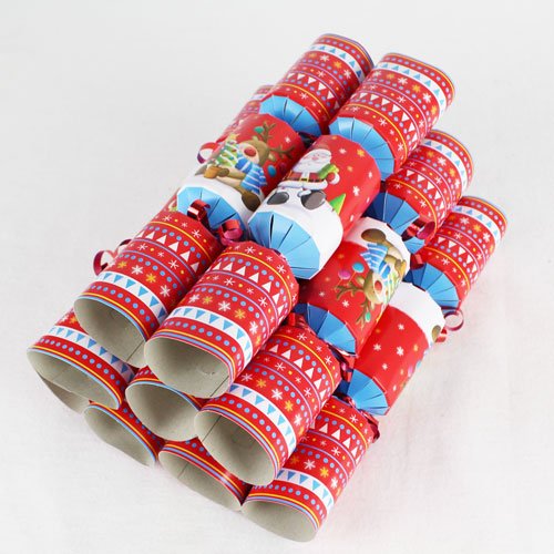 Image - Anker Santa And Reindeer Christmas Crackers, Pack of 9