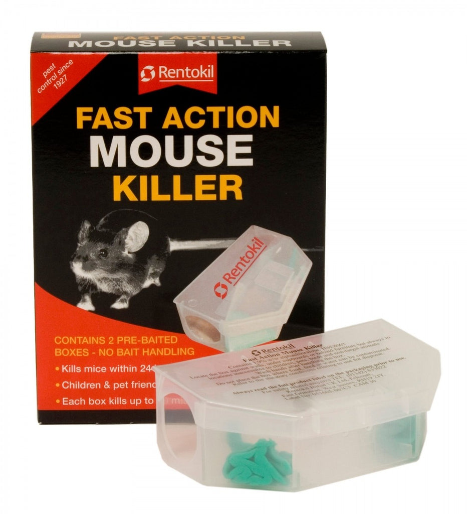 Image - Rentokil Clean Kill Mouse Traps, pack of 2